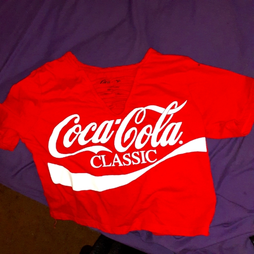 Coca Cola Classic Cropped Tee